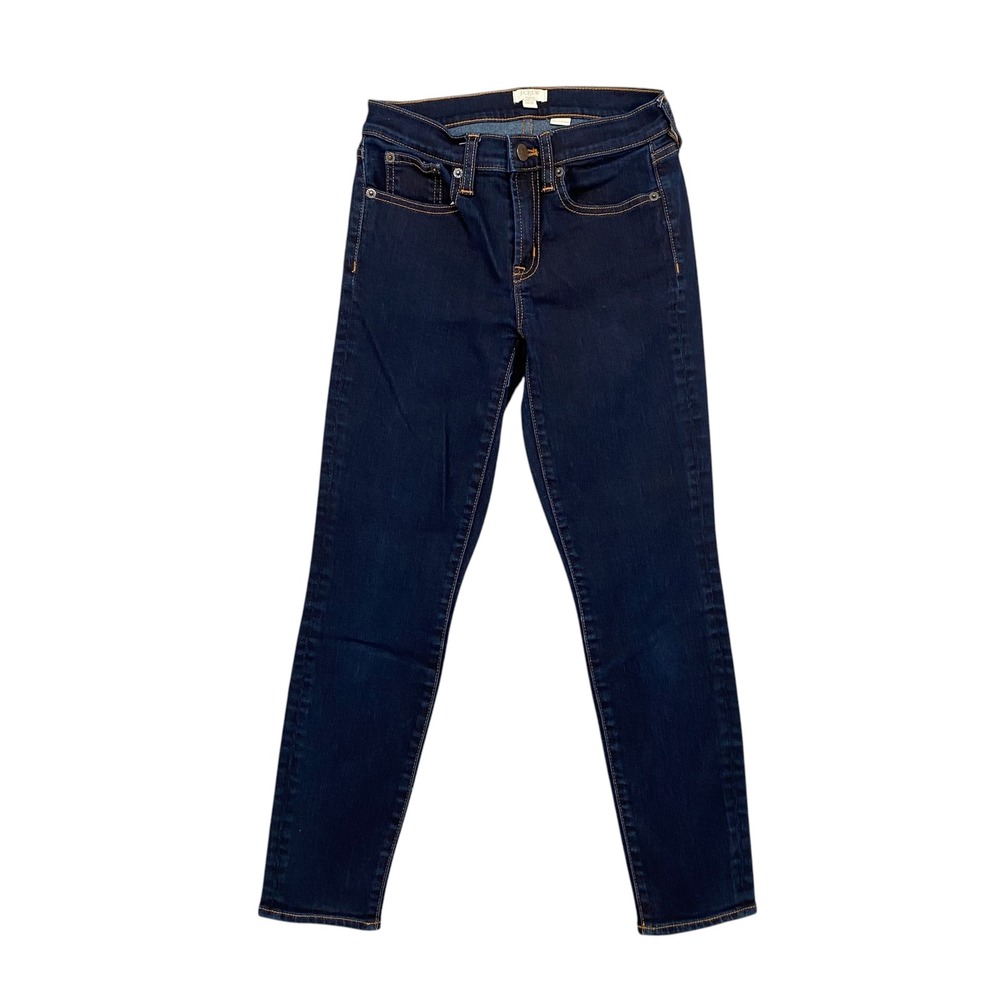 J.Crew‎ Skinny Jeans Dark Wash Stretch Denim Everyday Casual Size 24/26